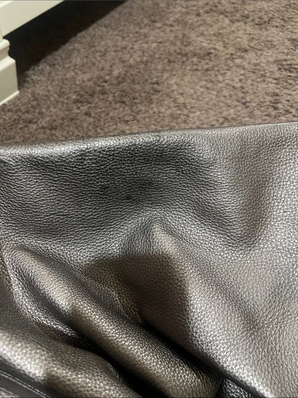 Michael Kors Black Leather Shoulder Tote